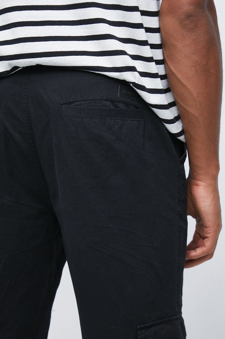 Medicine pantaloni de bumbac barbati culoarea negru - Pled.ro