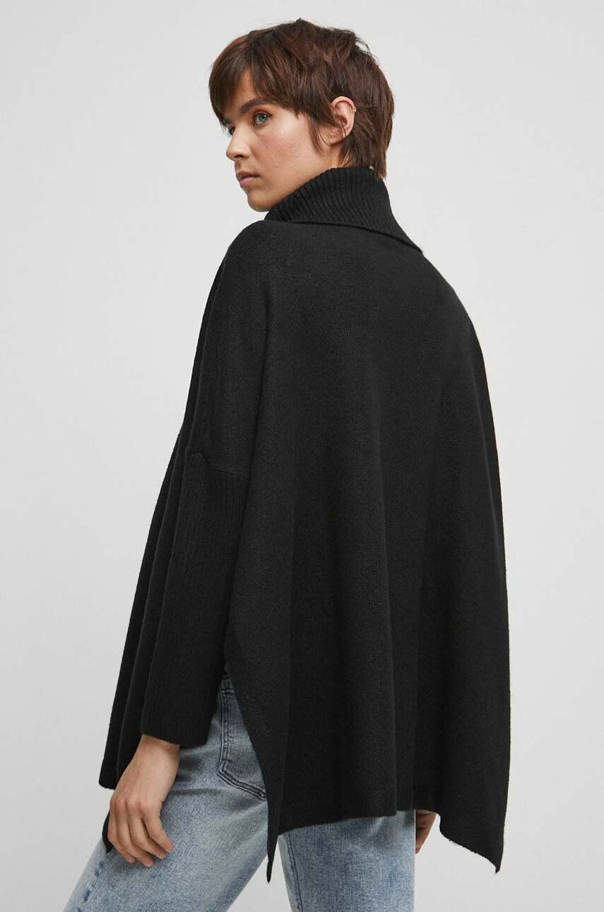 Medicine poncho culoarea negru - Pled.ro