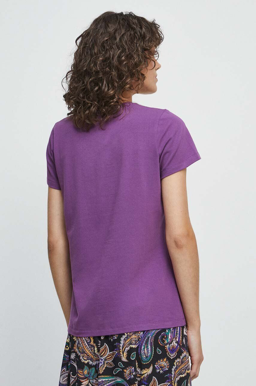 Medicine tricou femei culoarea violet - Pled.ro