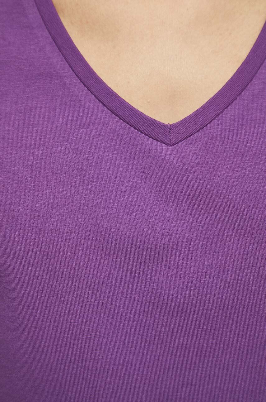 Medicine tricou femei culoarea violet - Pled.ro