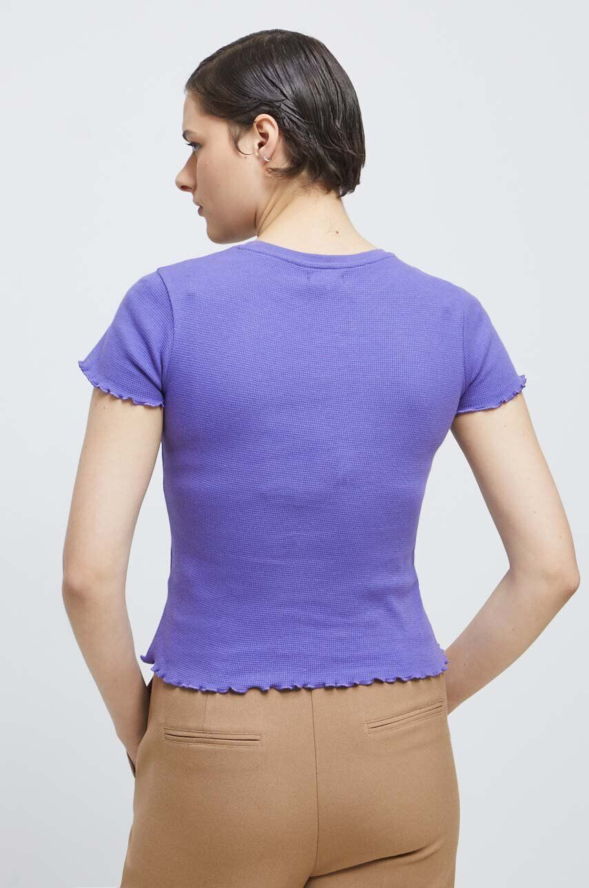 Medicine tricou femei culoarea violet - Pled.ro