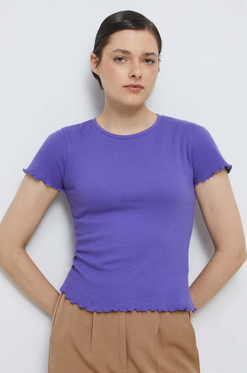 Medicine tricou femei culoarea violet - Pled.ro