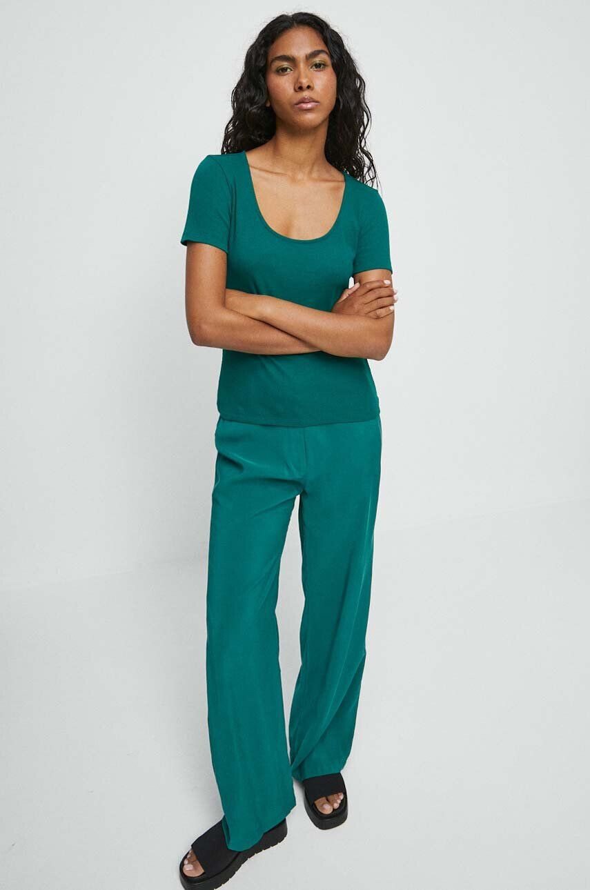 Medicine tricou femei culoarea verde - Pled.ro