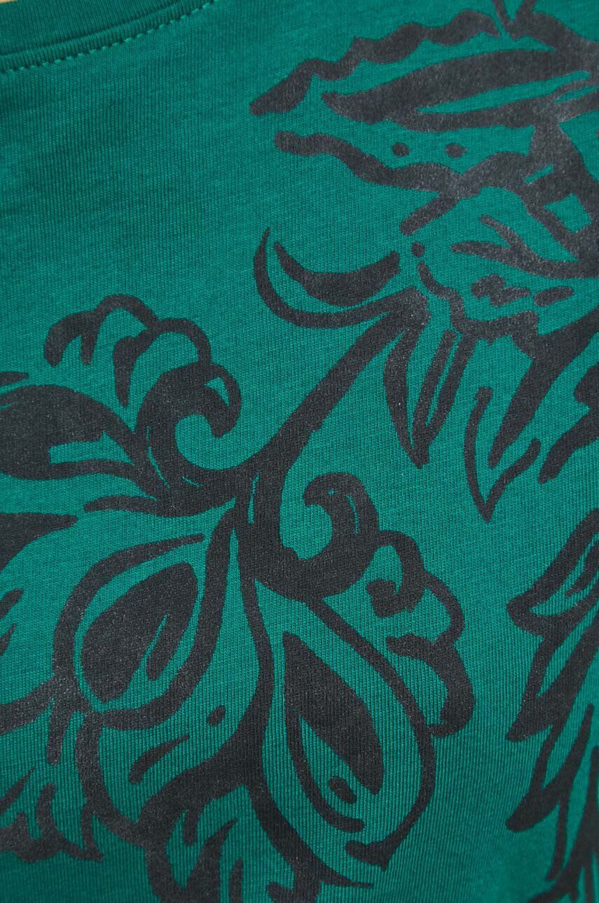 Medicine tricou din bumbac femei culoarea verde - Pled.ro