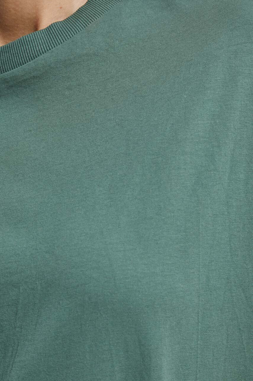 Medicine tricou din bumbac culoarea verde - Pled.ro