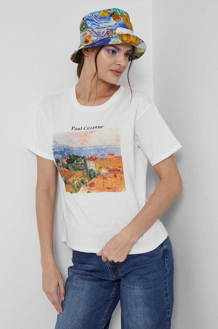 Medicine Tricou din bumbac Eviva L'arte - Pled.ro