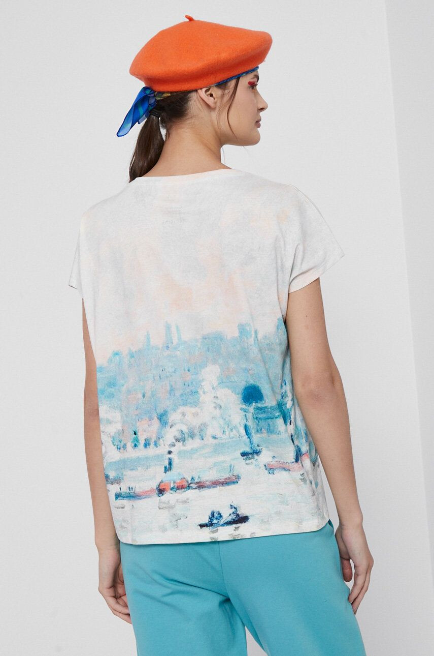 Medicine Tricou din bumbac Eviva L'arte - Pled.ro