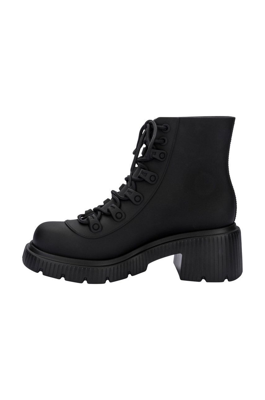 Melissa bocanci Cosmo Boot Ad femei culoarea negru cu toc drept - Pled.ro