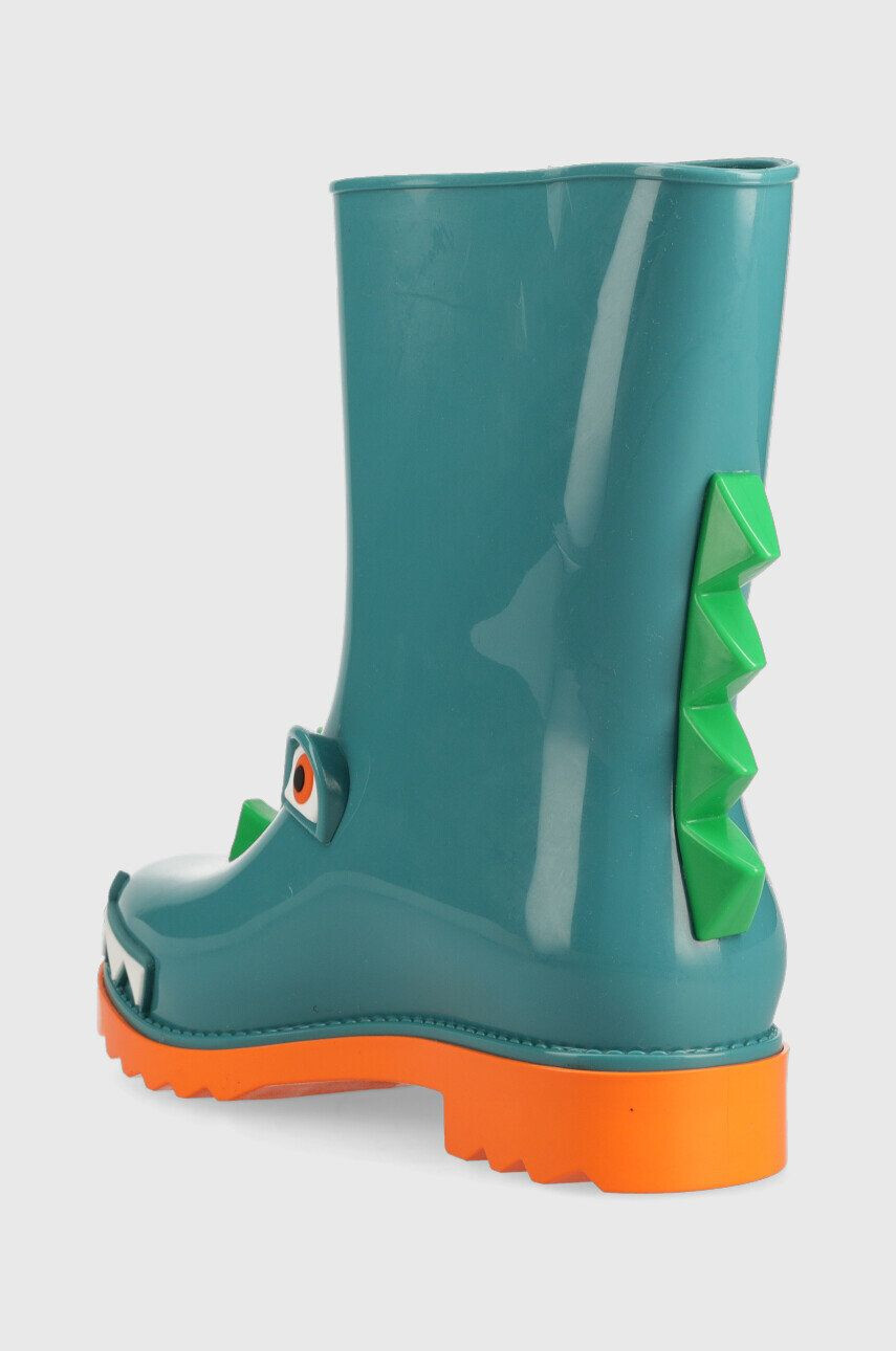 Melissa cizme copii Rain Boot + Fabula Inf culoarea turcoaz - Pled.ro