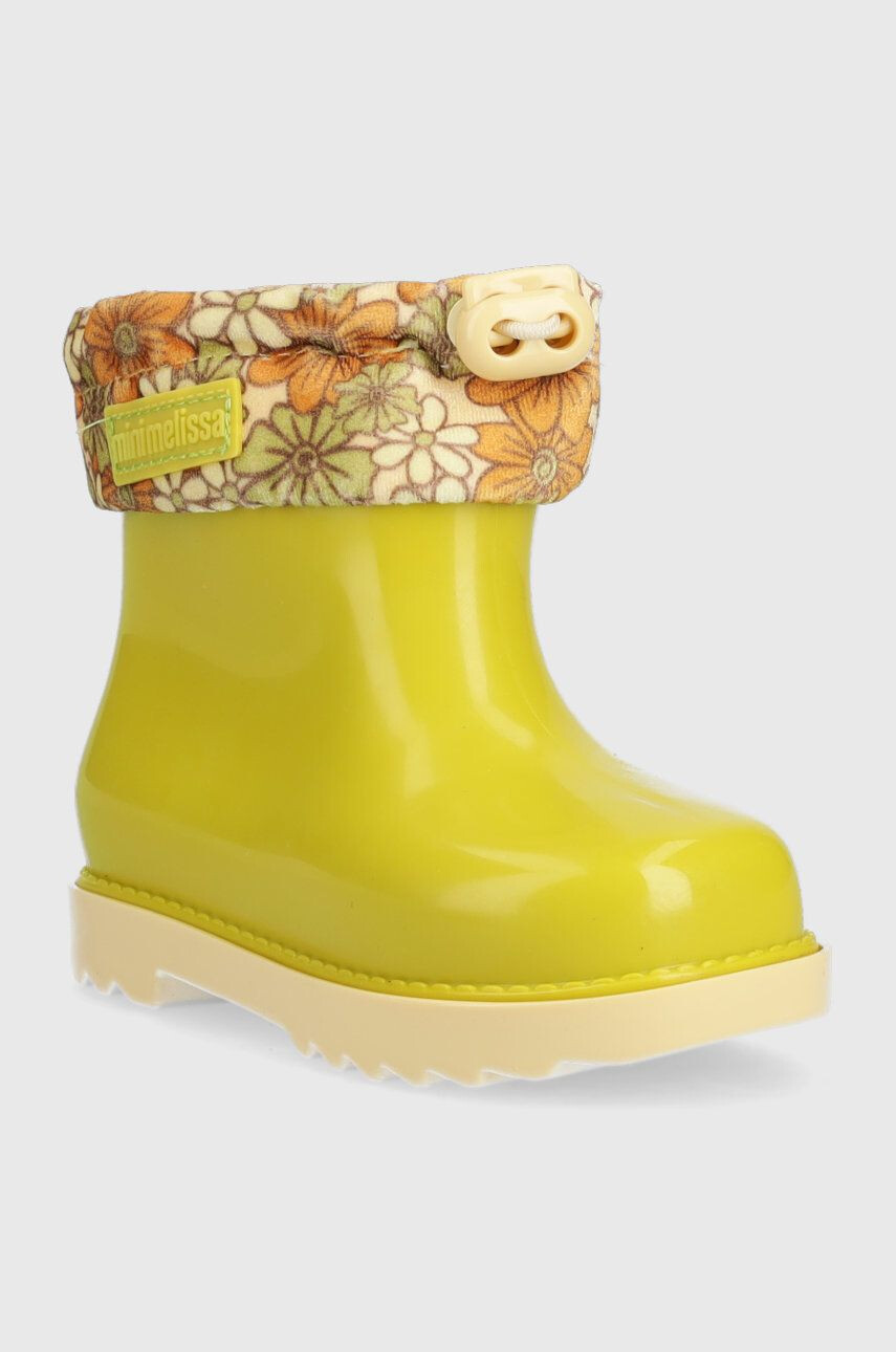 Melissa cizme copii Rain Boot Iii Bb culoarea verde - Pled.ro