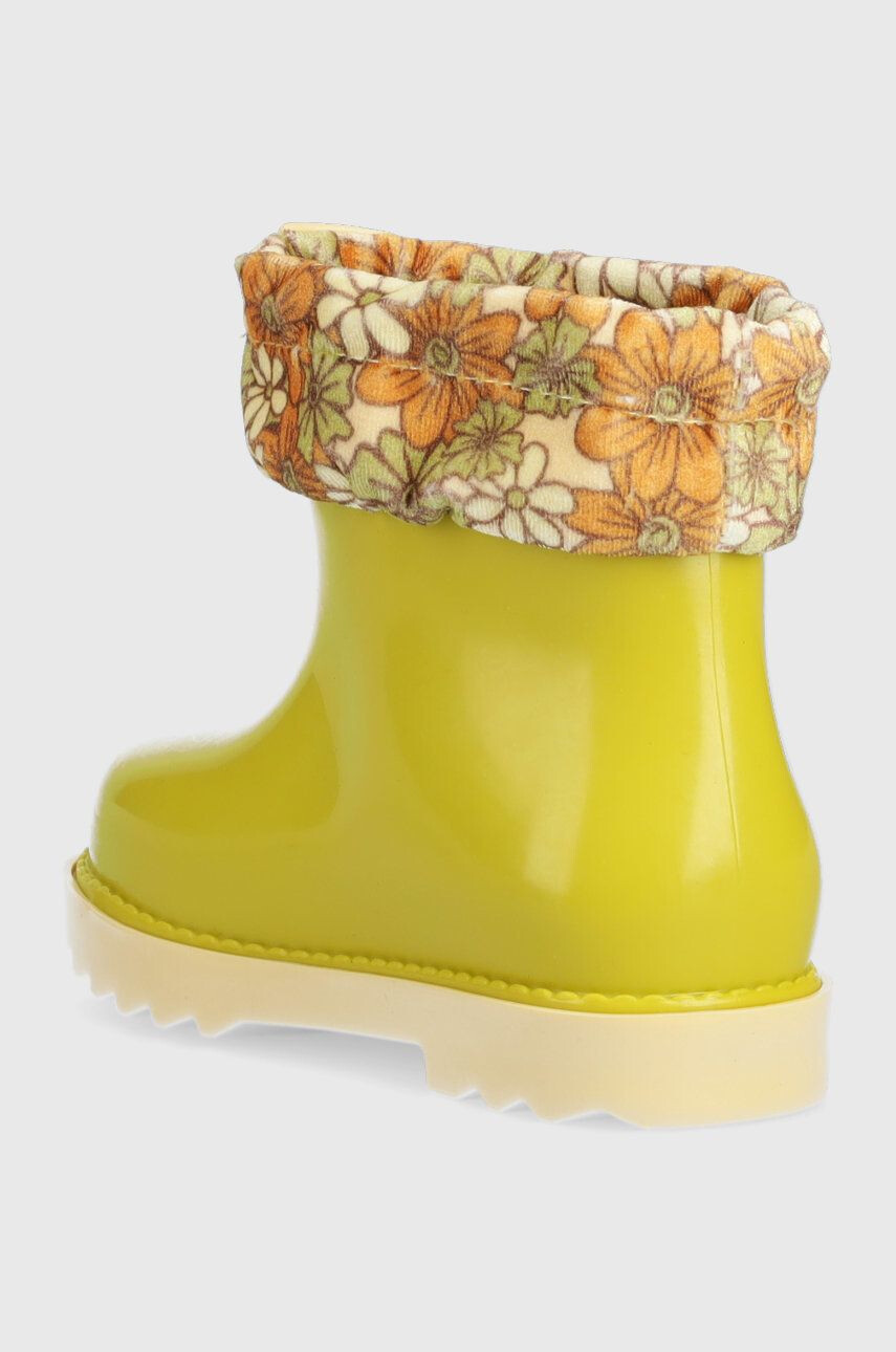 Melissa cizme copii Rain Boot Iii Bb culoarea verde - Pled.ro