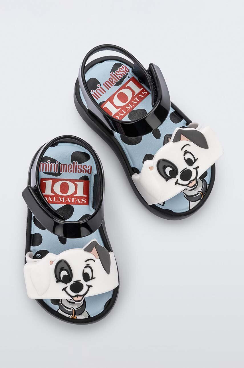 Melissa sandale copii x Disney culoarea negru - Pled.ro