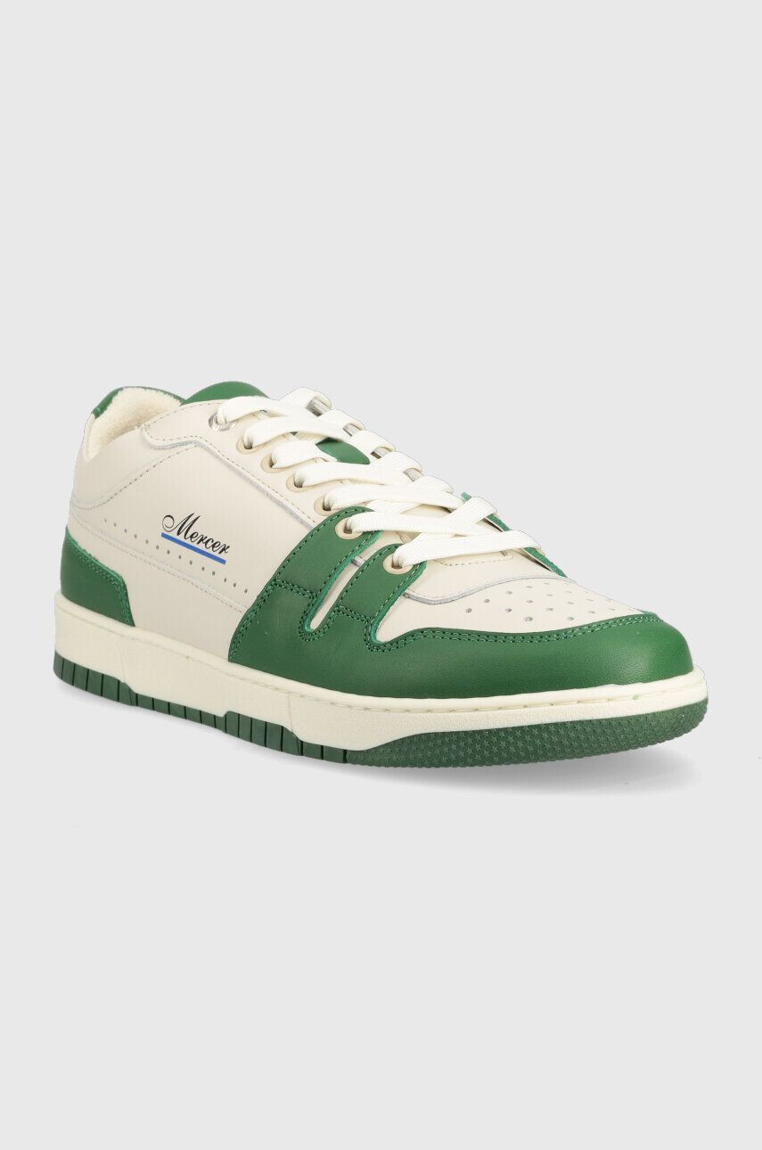 Mercer Amsterdam sneakers din piele The Brooklyn culoarea verde - Pled.ro