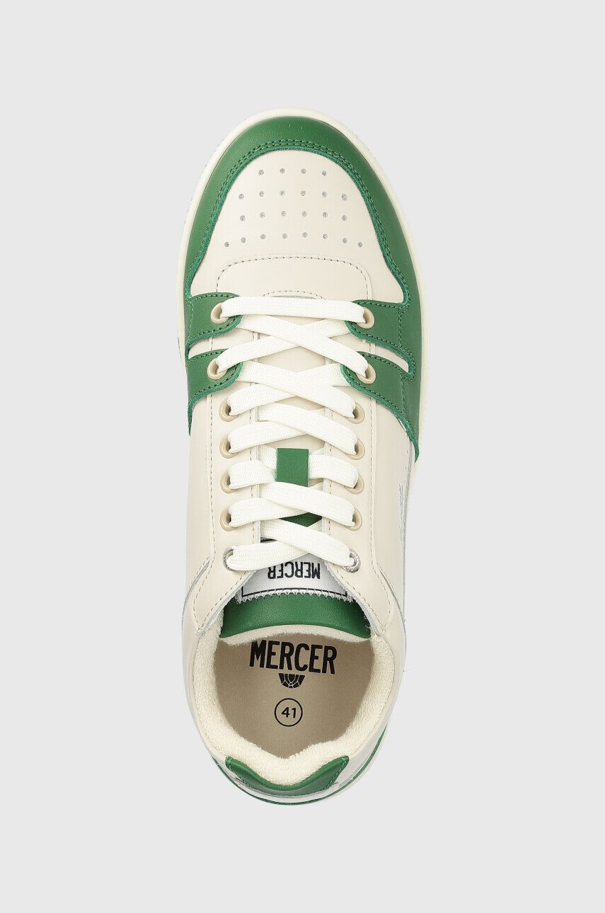 Mercer Amsterdam sneakers din piele The Brooklyn culoarea verde - Pled.ro