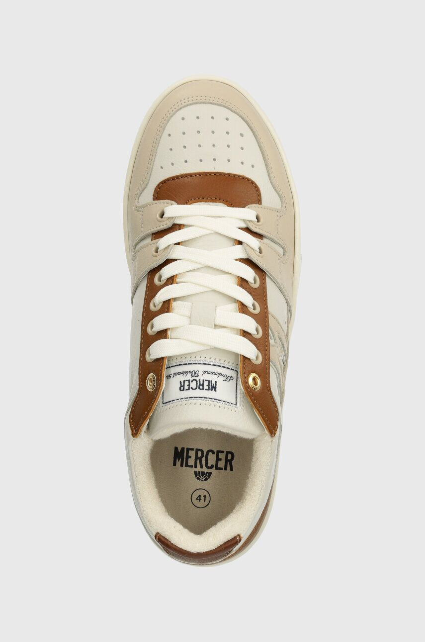 Mercer Amsterdam sneakers din piele The Brooklyn M culoarea maro ME233012 - Pled.ro