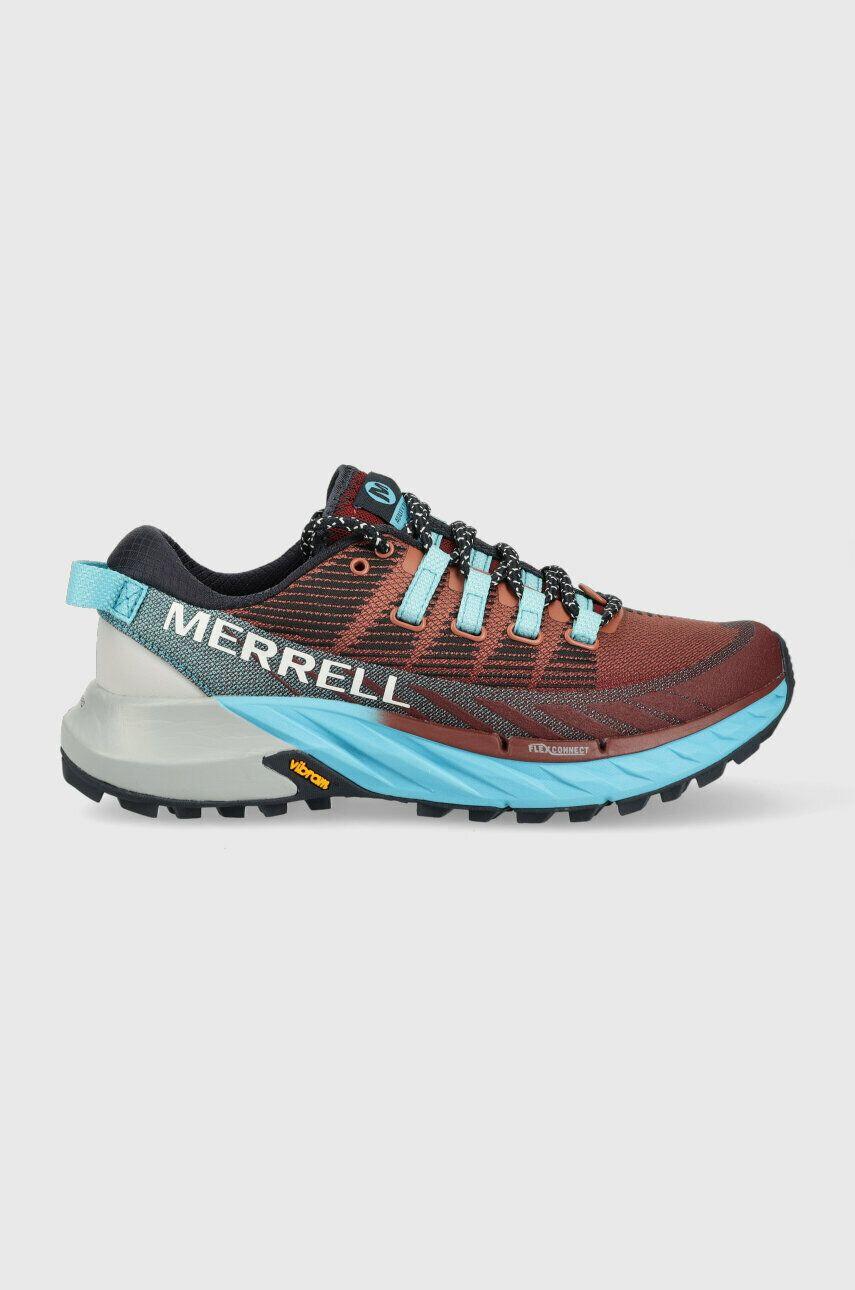 Merrell pantofi Agility Peak 4 culoarea bordo - Pled.ro