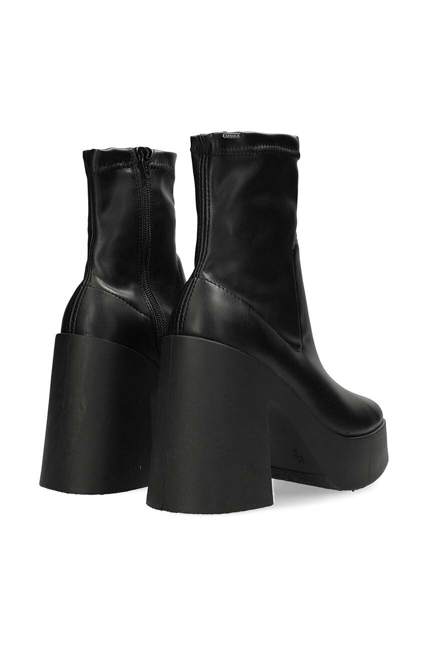 Mexx botine Kirez femei culoarea negru cu toc drept MXEE000101W - Pled.ro