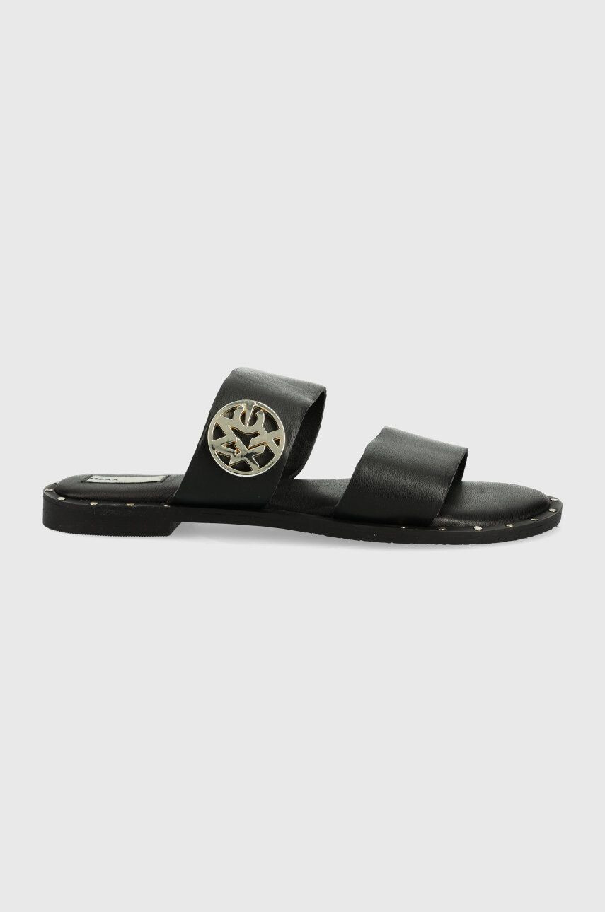 Mexx slapi de piele Sandal Jowella femei culoarea negru - Pled.ro