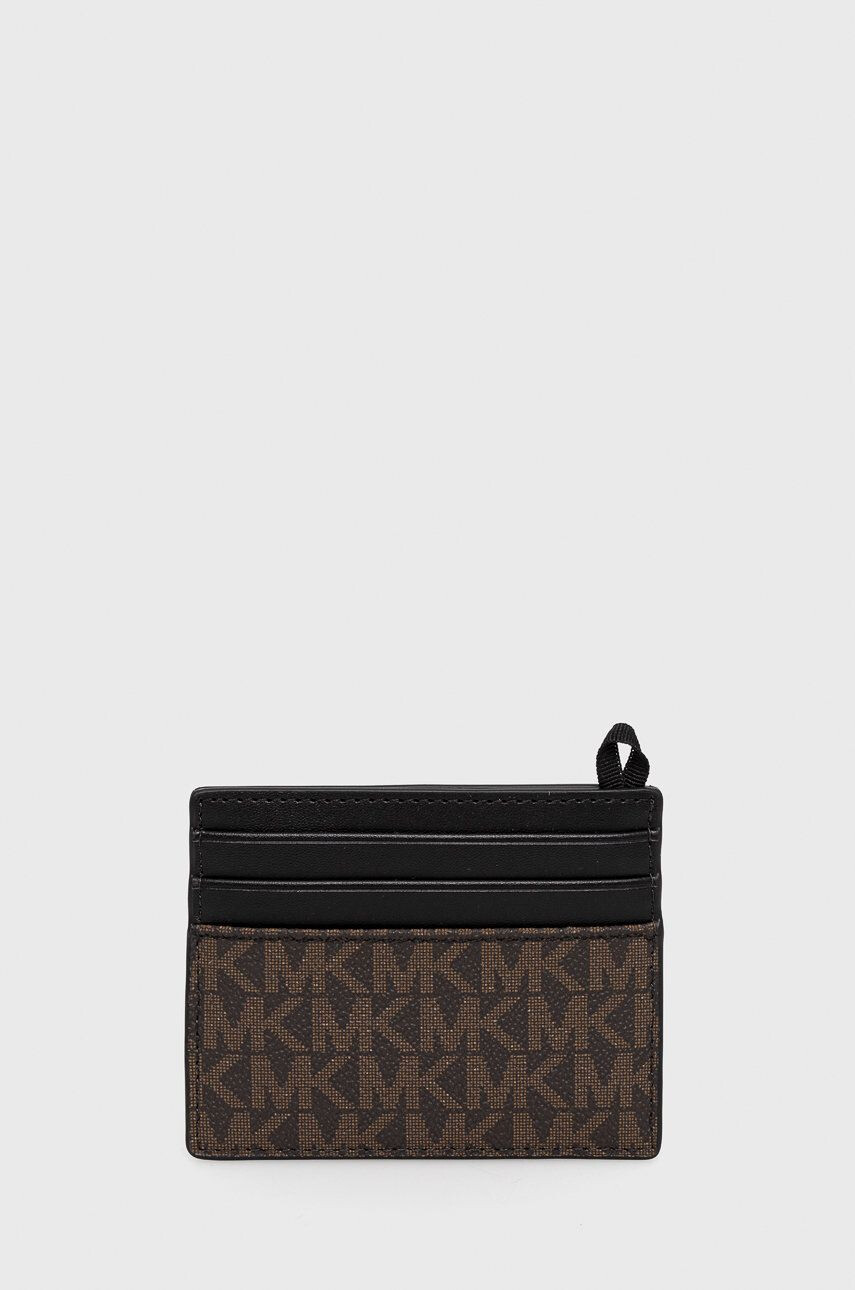 Michael Kors carcasa cardului barbati culoarea negru - Pled.ro