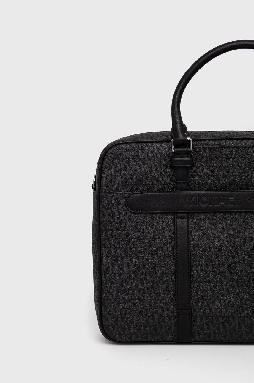 Michael Kors geanta laptop culoarea negru - Pled.ro