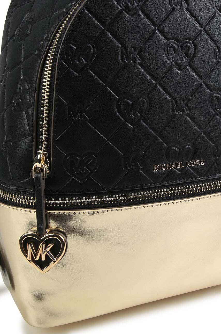 Michael Kors ghiozdan copii culoarea negru mic modelator - Pled.ro