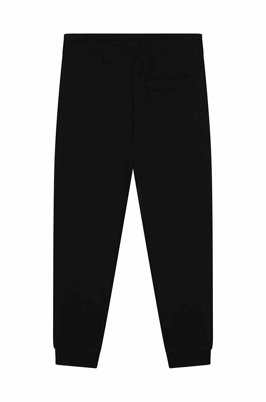 Michael Kors pantaloni de trening din bumbac pentru copii culoarea negru neted - Pled.ro