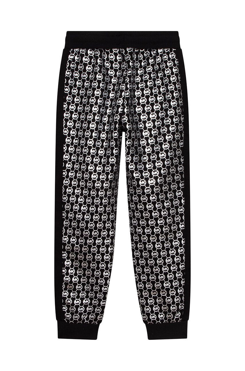 Michael Kors pantaloni de trening pentru copii culoarea negru modelator - Pled.ro