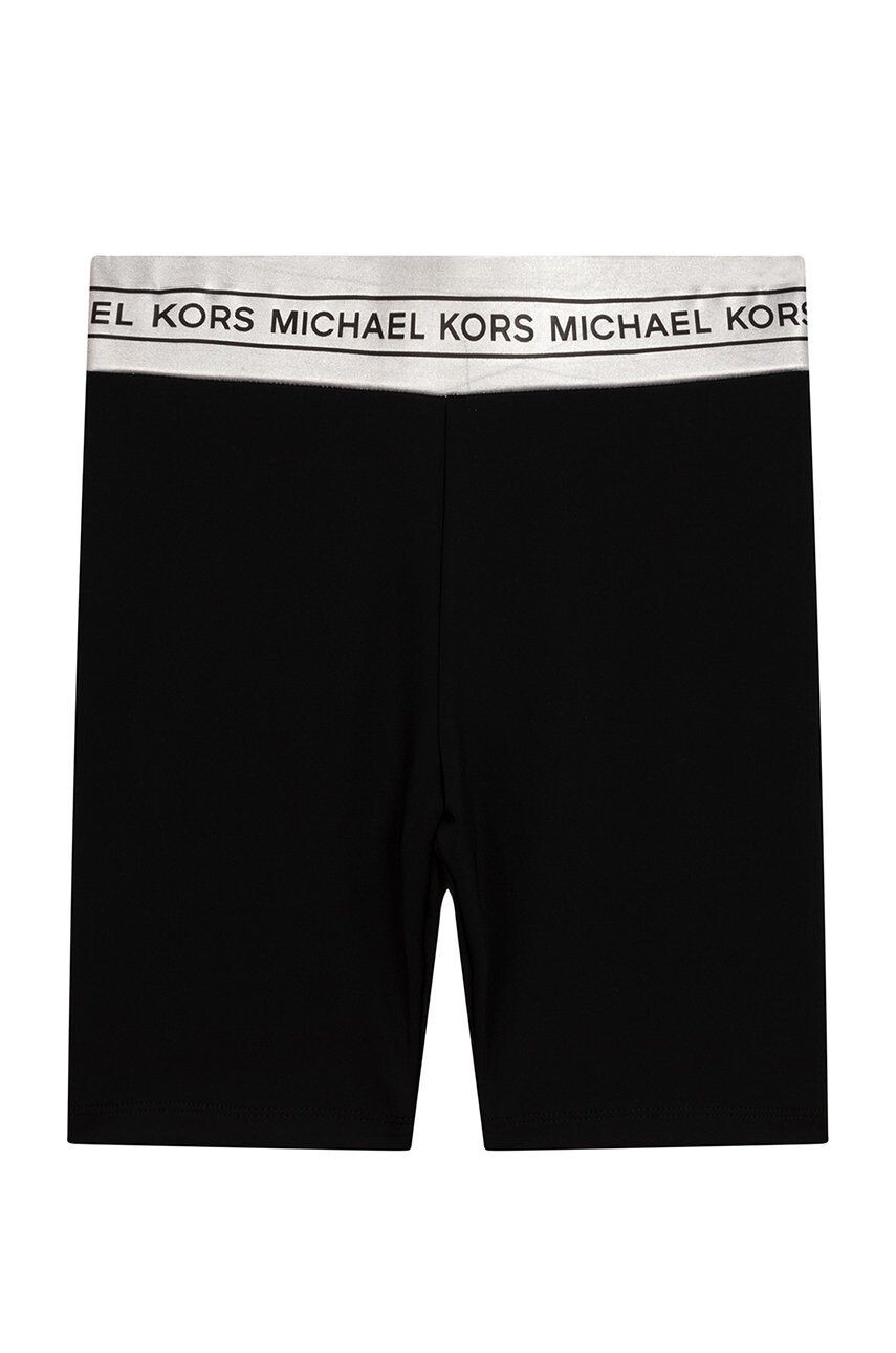 Michael Kors pantaloni scurti copii culoarea roz neted talie reglabila - Pled.ro