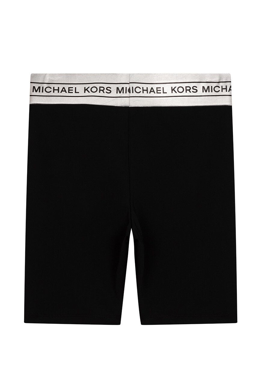 Michael Kors pantaloni scurti copii culoarea roz neted talie reglabila - Pled.ro