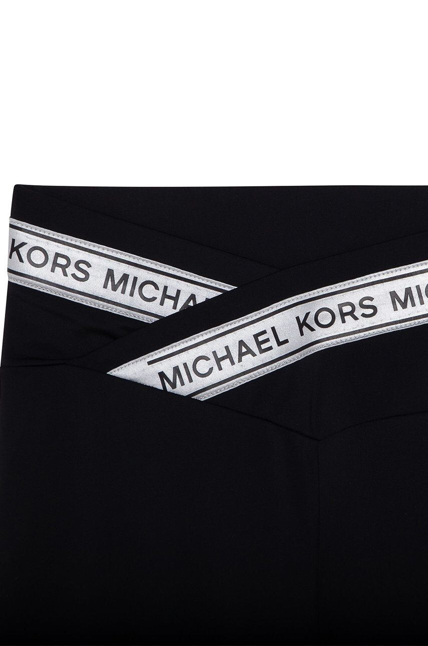 Michael Kors pantaloni scurti copii culoarea roz neted talie reglabila - Pled.ro