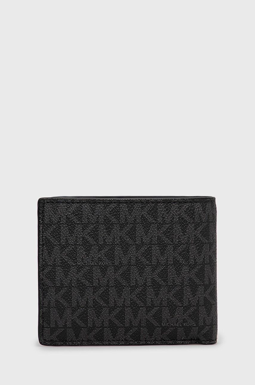 Michael Kors portofel barbati culoarea negru - Pled.ro