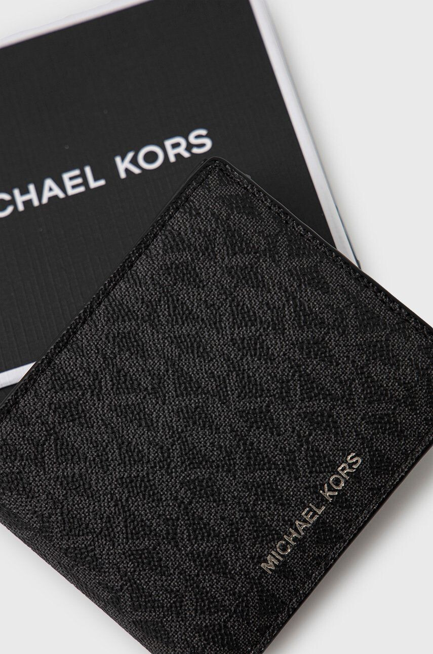 Michael Kors portofel barbati culoarea negru - Pled.ro