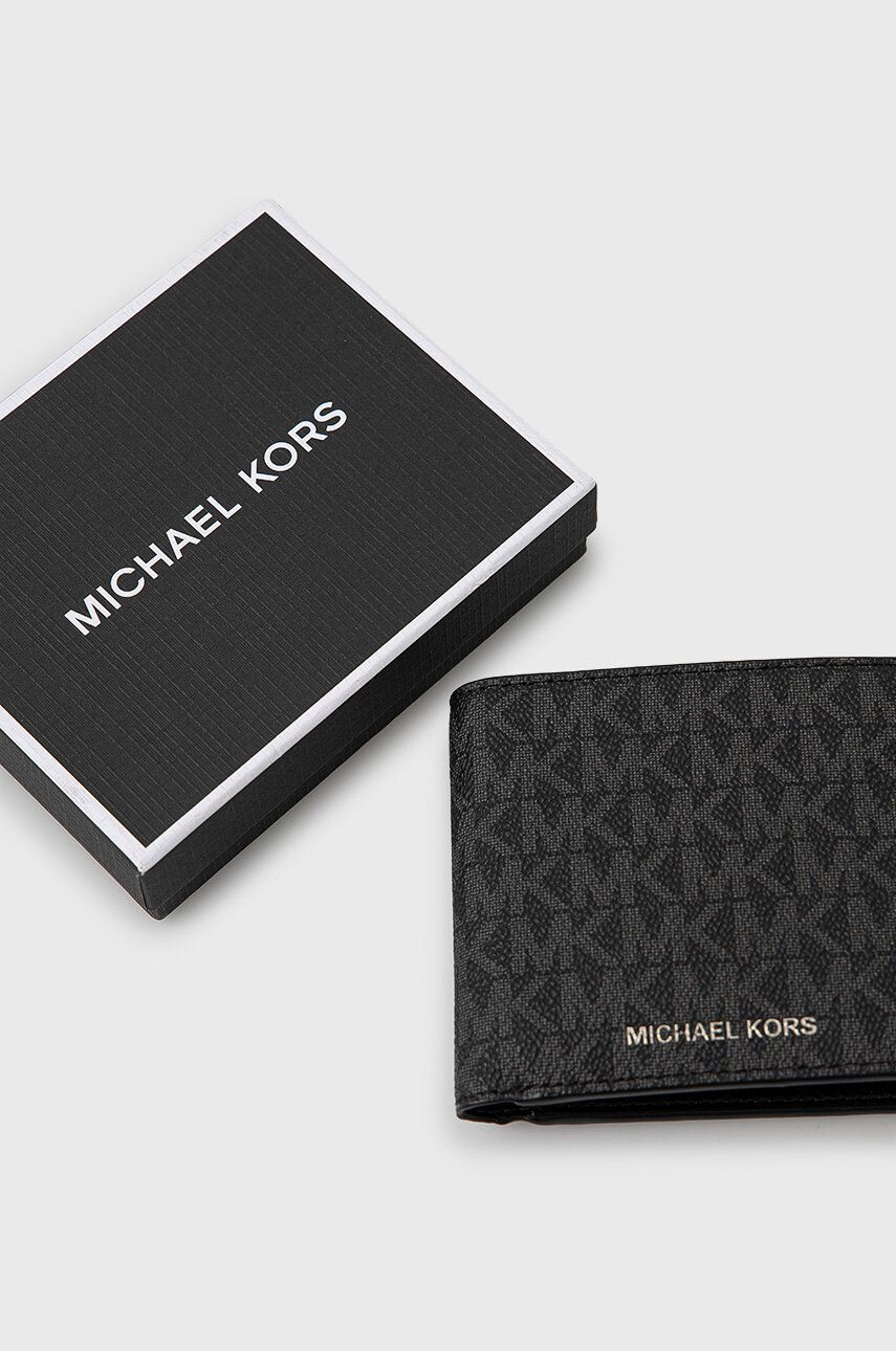 Michael Kors portofel barbati culoarea negru - Pled.ro