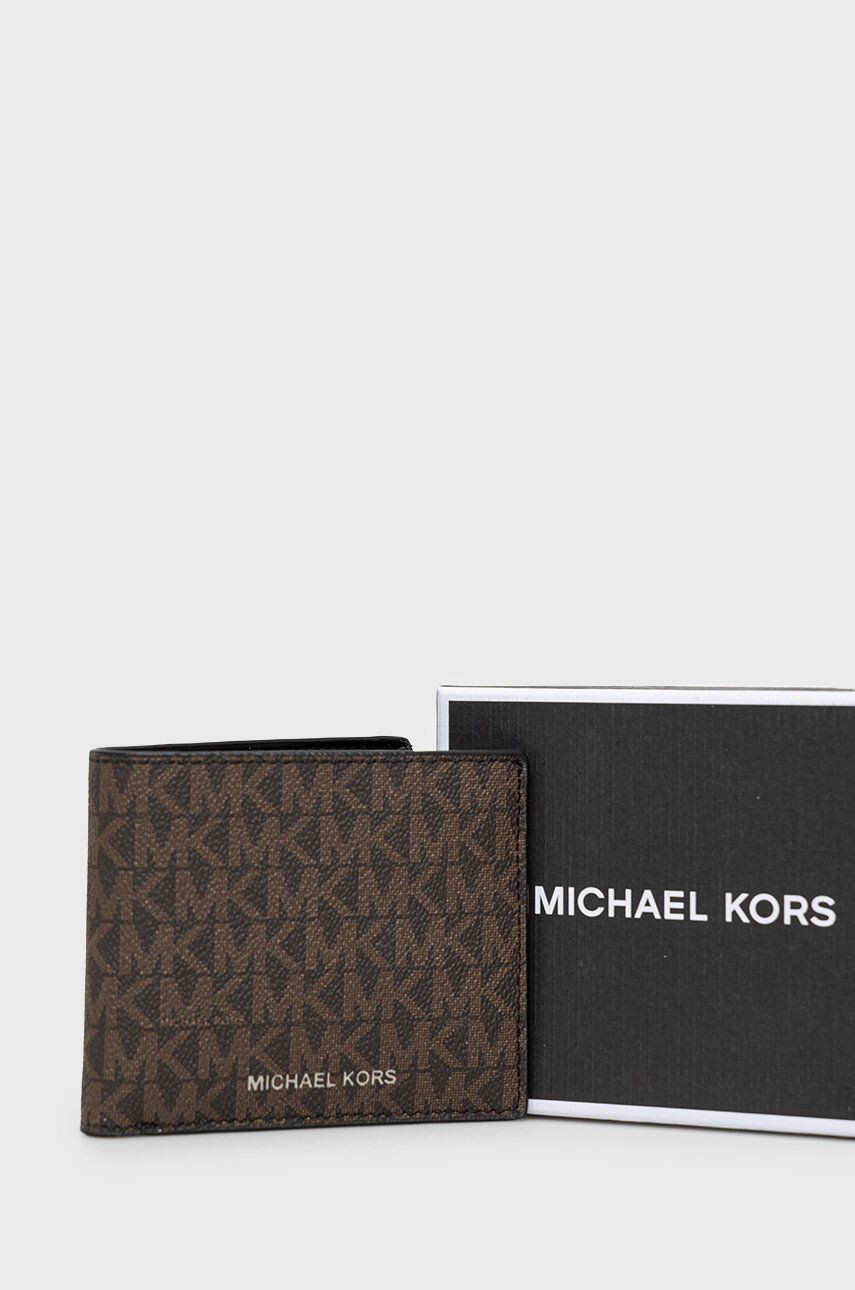 Michael Kors portofel barbati culoarea maro - Pled.ro