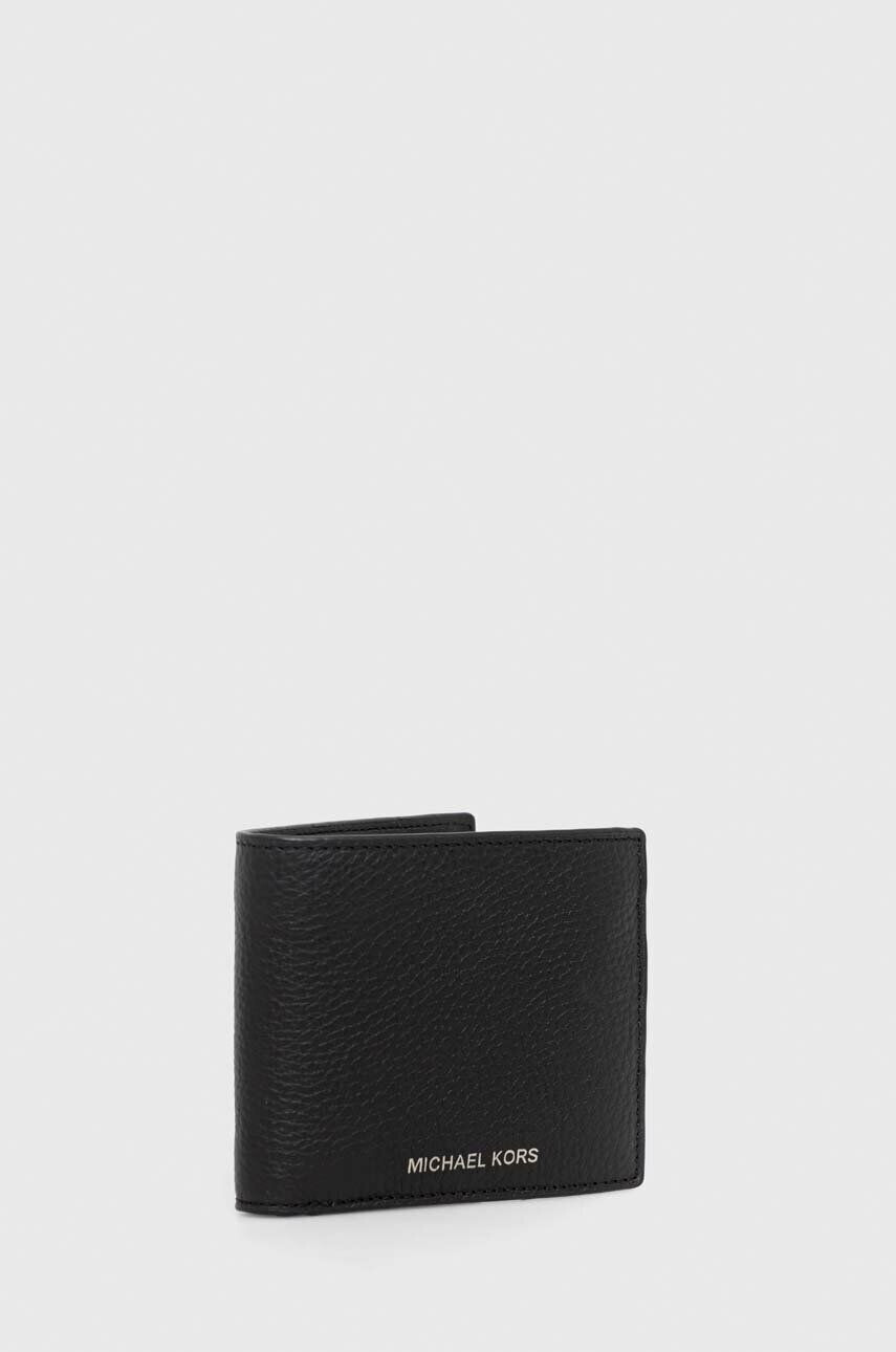 Michael Kors portofel de piele barbati culoarea negru - Pled.ro