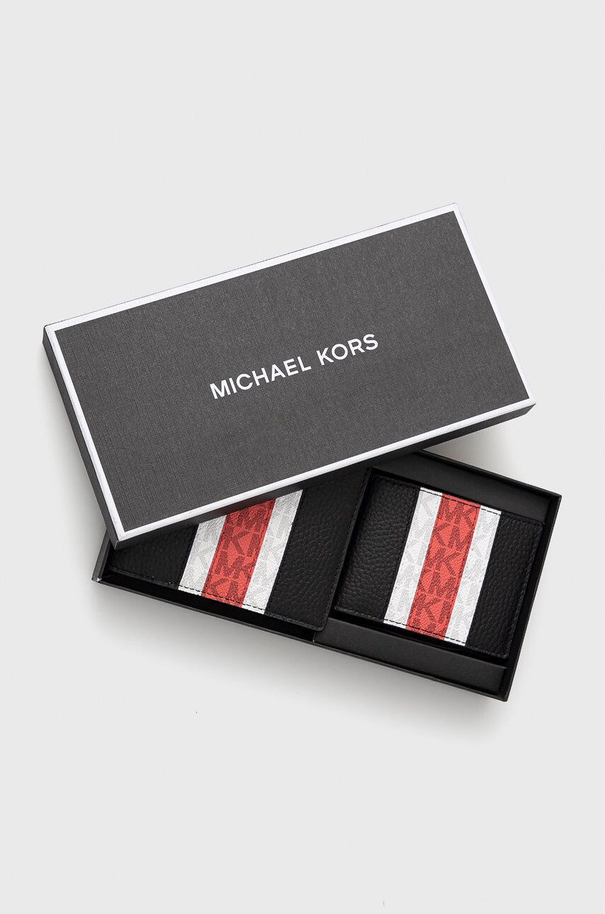 Michael Kors portofel din piele si suport pentru card - Pled.ro