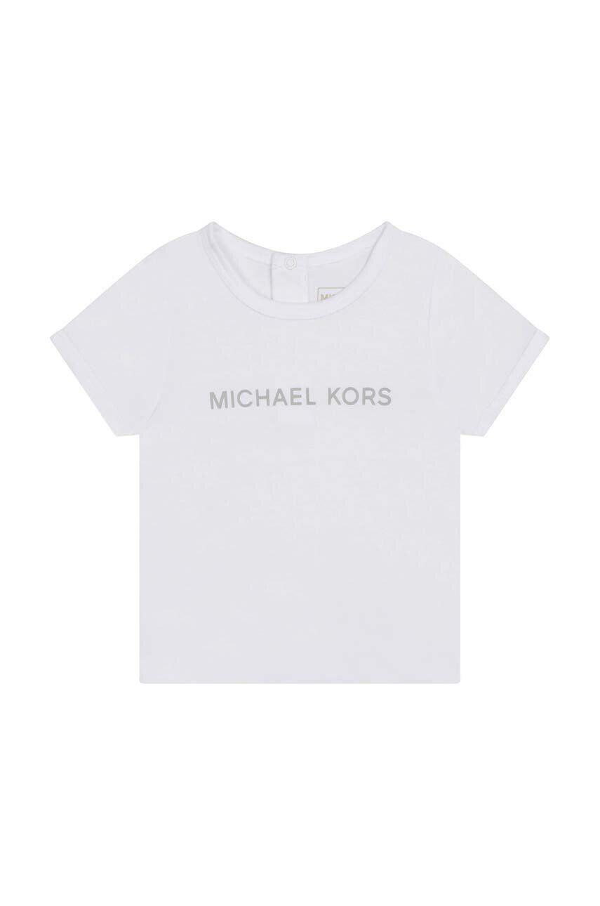 Michael Kors set de bumbac pentru bebelusi culoarea gri - Pled.ro