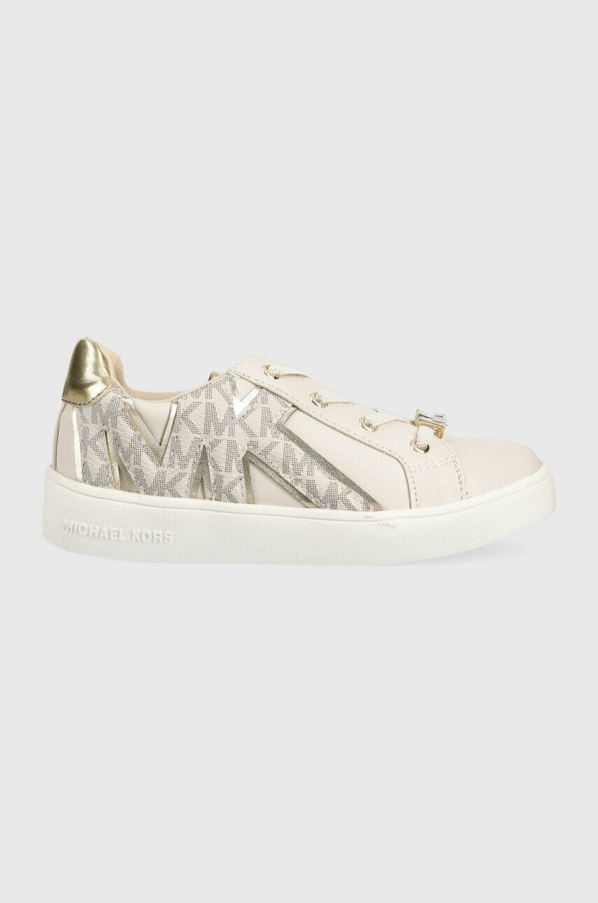 Michael Kors sneakers pentru copii culoarea bej - Pled.ro