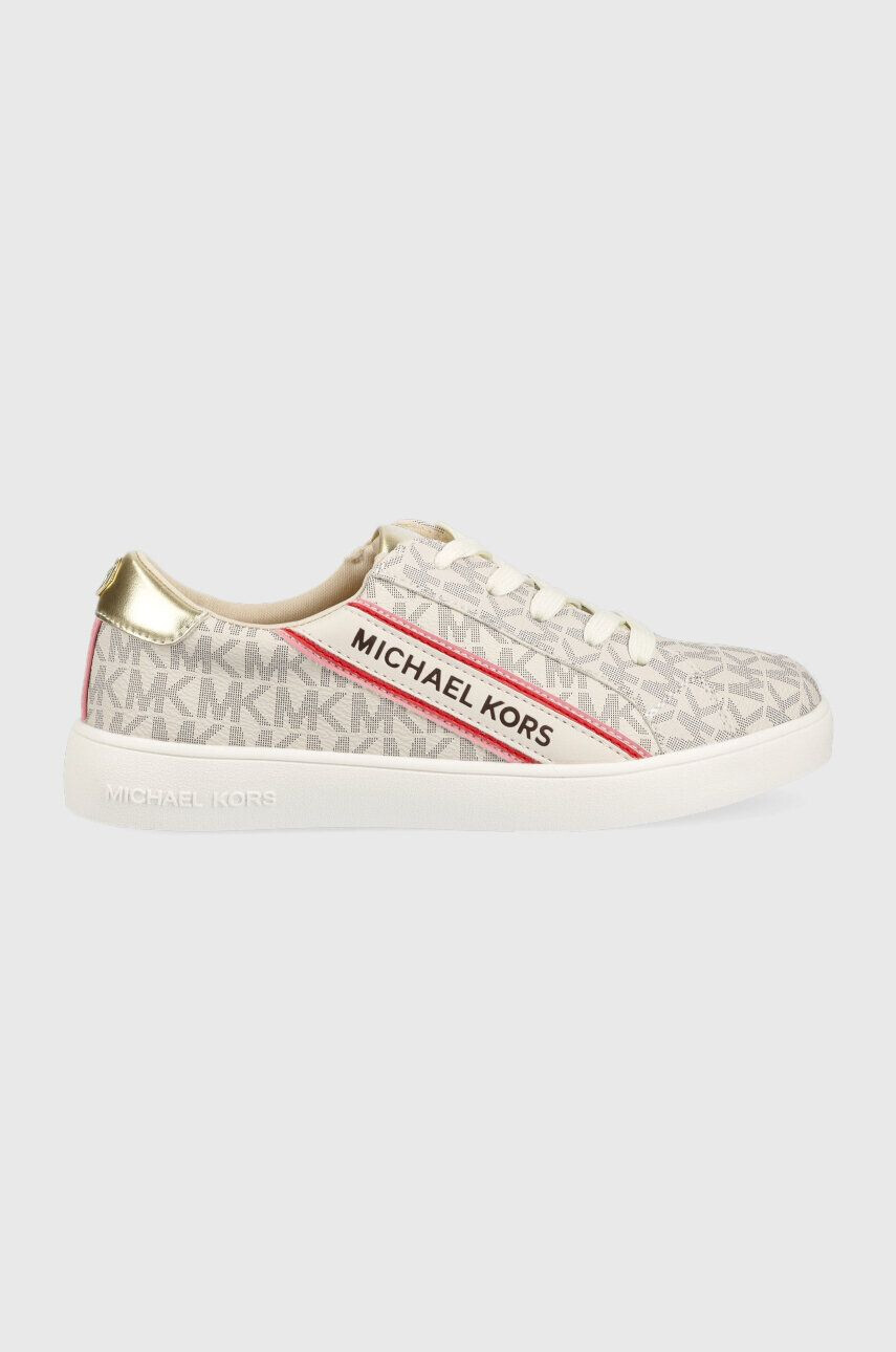 Michael Kors sneakers pentru copii culoarea bej - Pled.ro