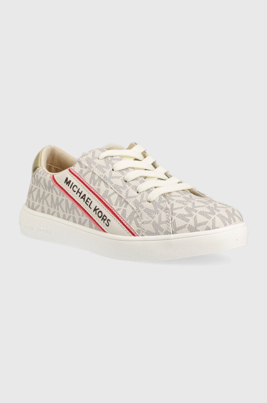 Michael Kors sneakers pentru copii culoarea bej - Pled.ro