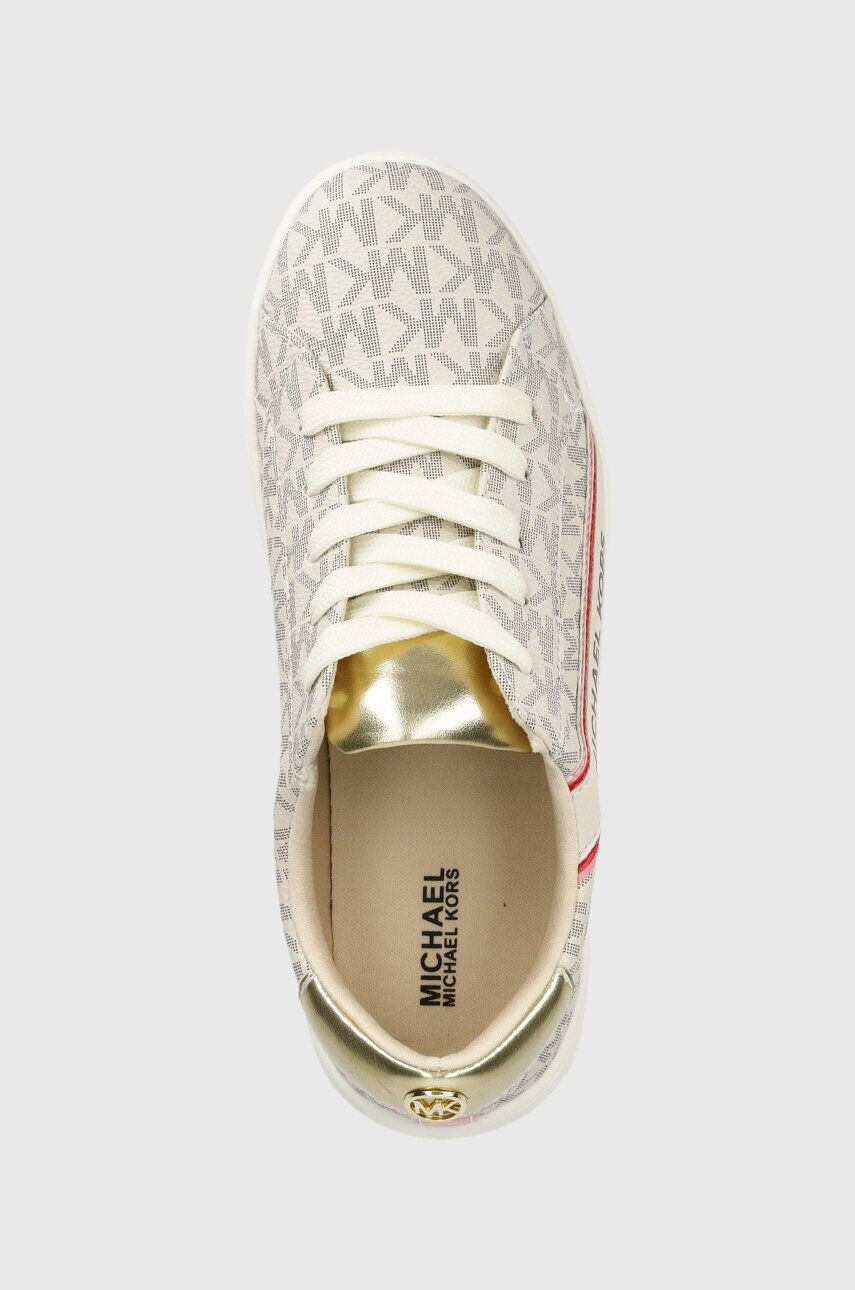 Michael Kors sneakers pentru copii culoarea bej - Pled.ro