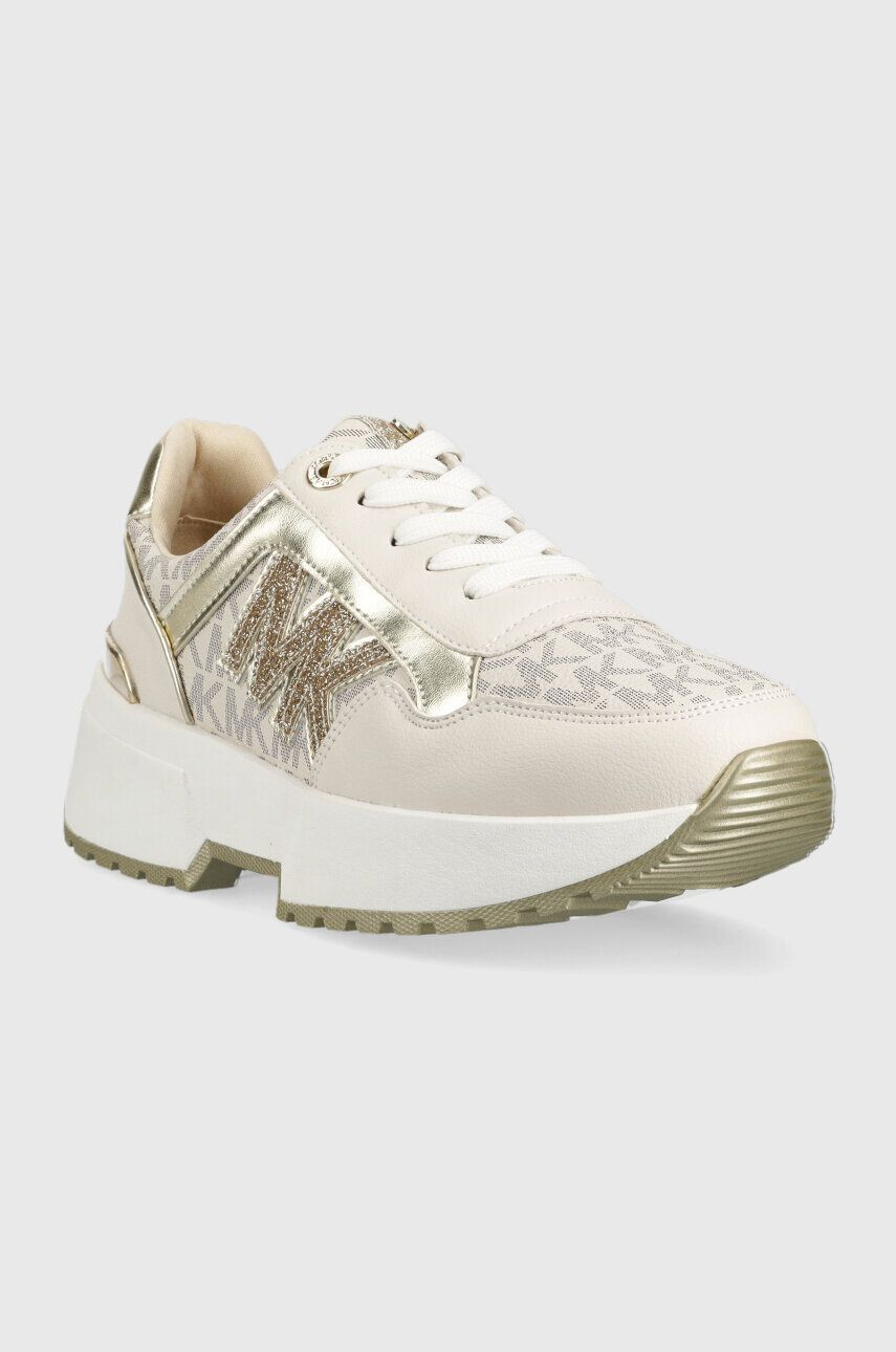 Michael Kors sneakers pentru copii culoarea bej - Pled.ro