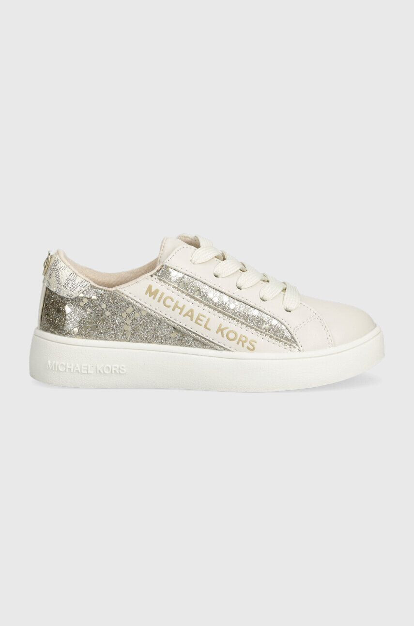 Michael Kors sneakers pentru copii culoarea bej - Pled.ro