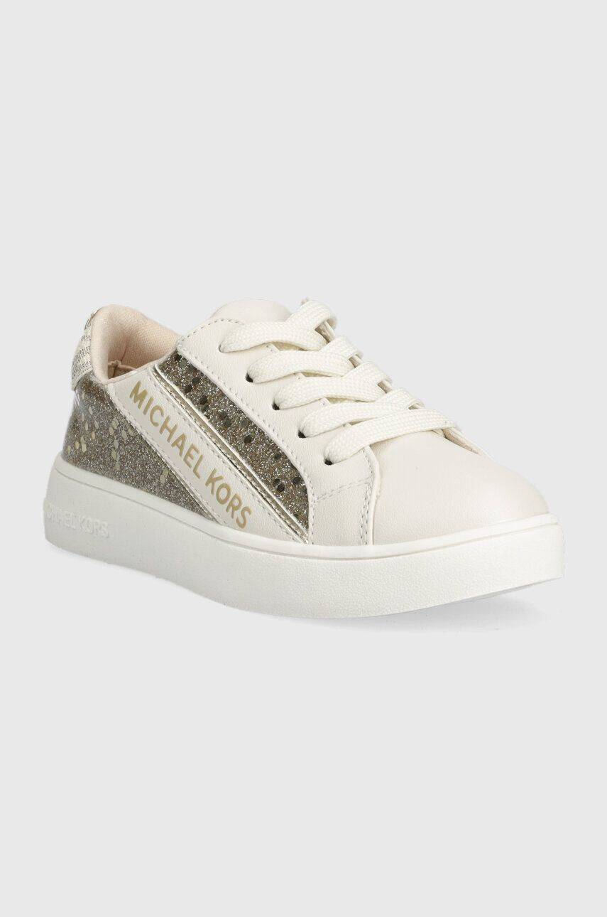 Michael Kors sneakers pentru copii culoarea bej - Pled.ro