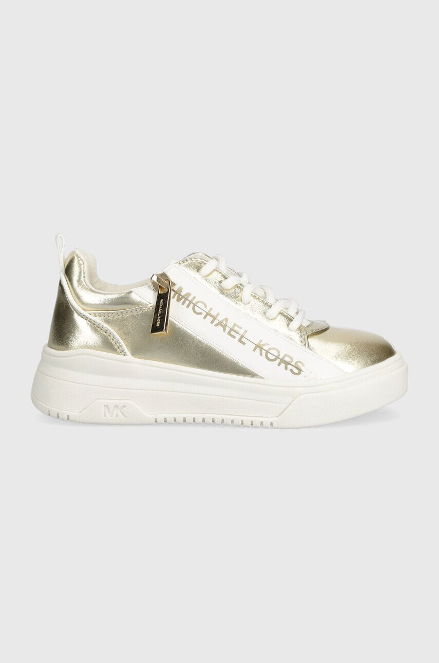 Michael Kors sneakers pentru copii culoarea auriu - Pled.ro