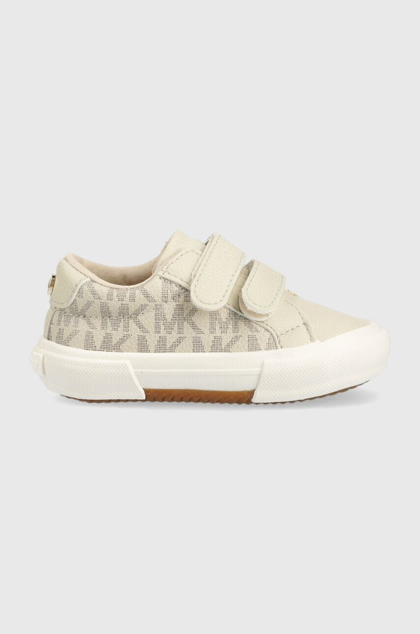 Michael Kors sneakers pentru copii culoarea bej - Pled.ro