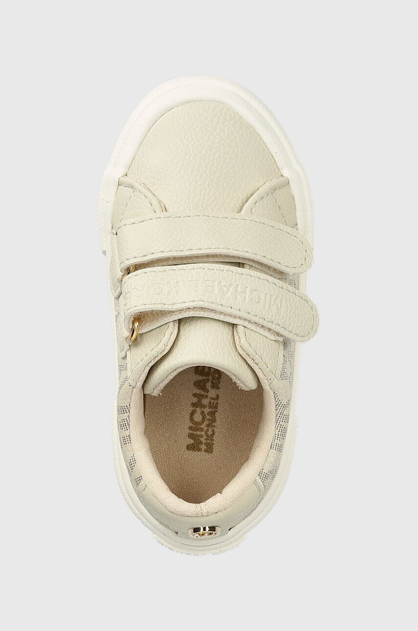 Michael Kors sneakers pentru copii culoarea bej - Pled.ro