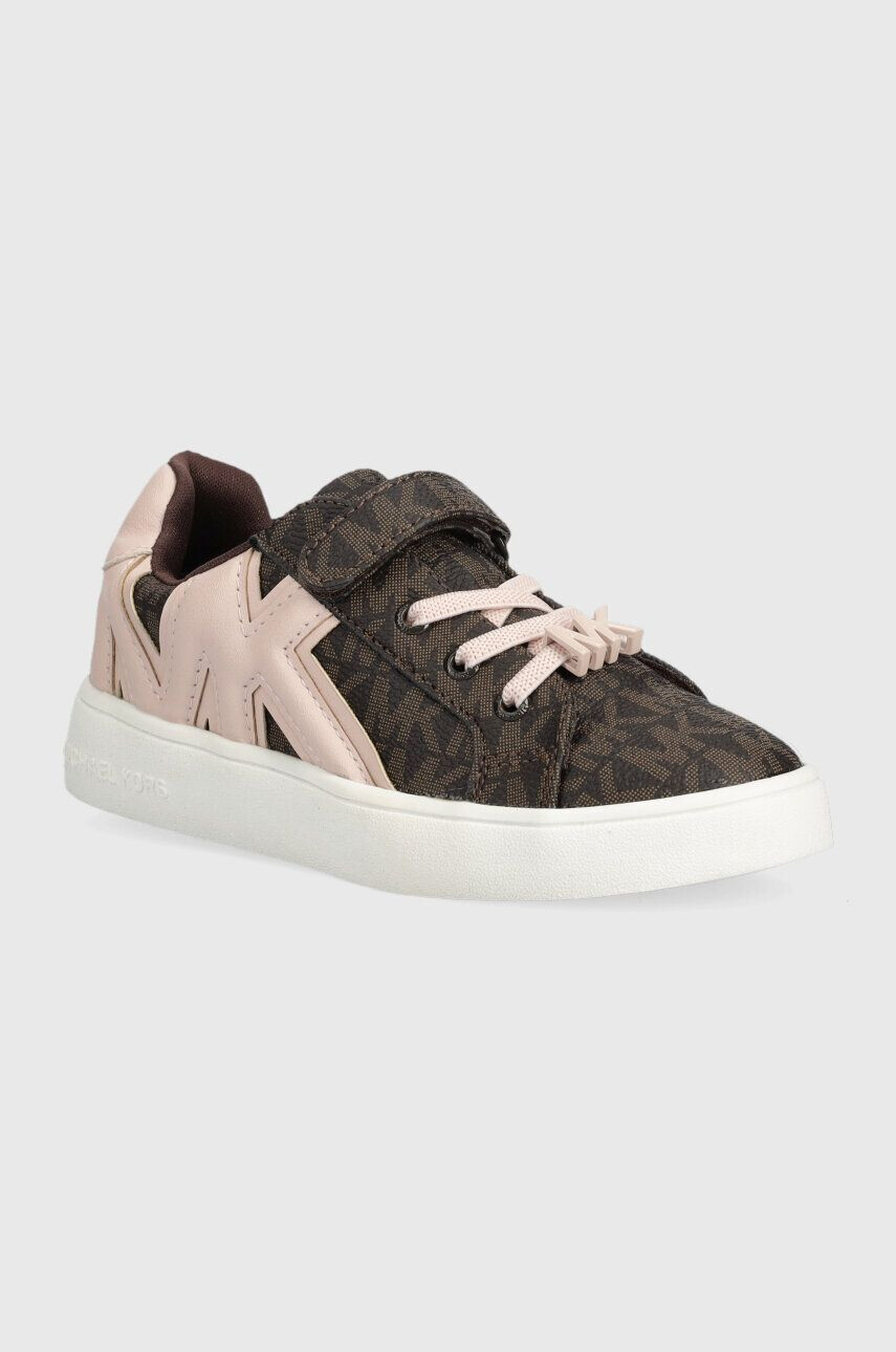 Michael Kors sneakers pentru copii Jem Airin culoarea maro - Pled.ro