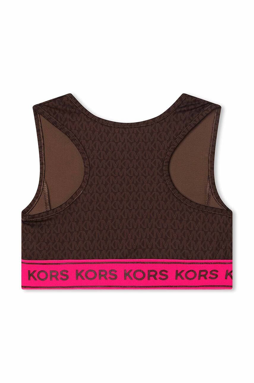 Michael Kors sutien sport fete culoarea maro - Pled.ro