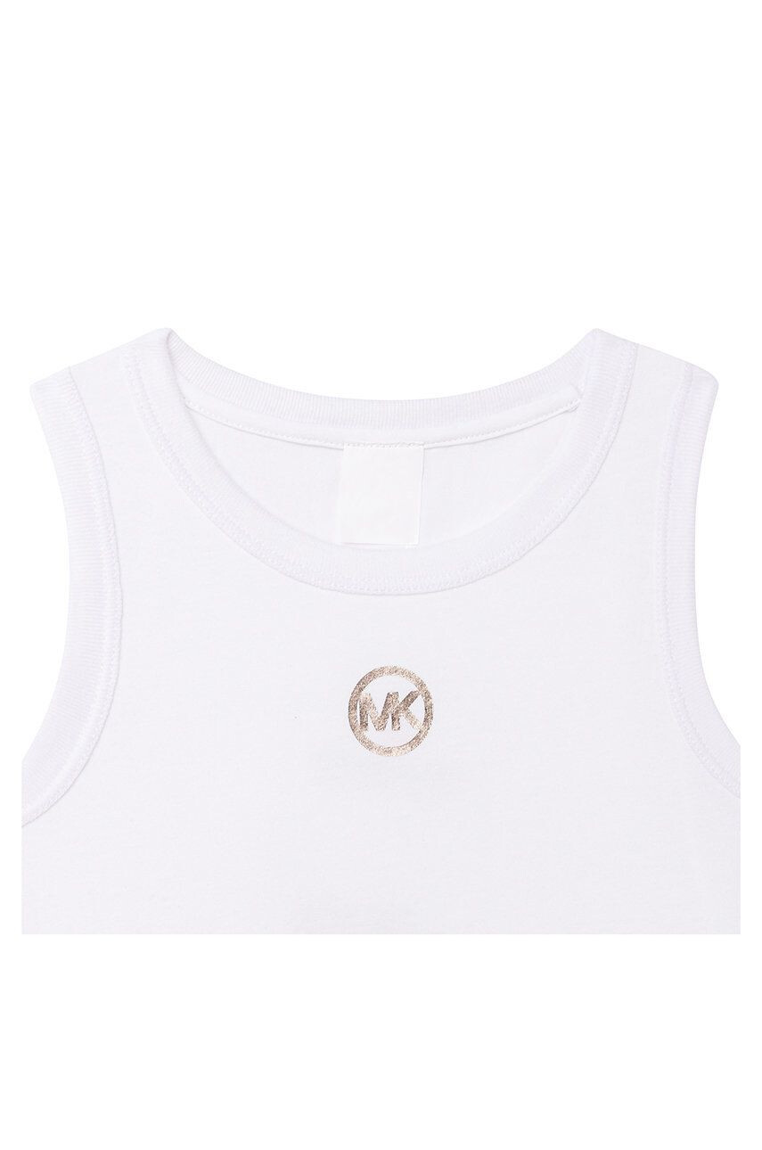 Michael Kors top copii culoarea alb - Pled.ro